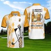 Golf And Beer Weekend Forecast Polo Shirt - Ideal For Golf And Beer Lovers
