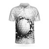 Golf Ball Polo Shirt - Perfect For Golf Fans