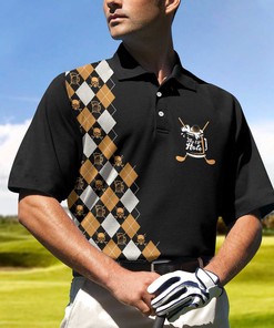 Golf Polo Shirt - Play Golf, Drink Beer, And Enjoy The Sport With No Shanks