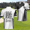 Golf Saved Me Polo Shirt For Golf Fans - Make A Bold Statement
