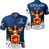 Golf Shirt With Chisholm Scottish Family Crest Scotland Special All Over Print Polo T-Shirt - Perfect Gift For Golf