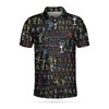 Golf Stickfigures Polo Shirt With Athleisure T-Shirt - Eye-Catching And Contemporary Athleisure Wear