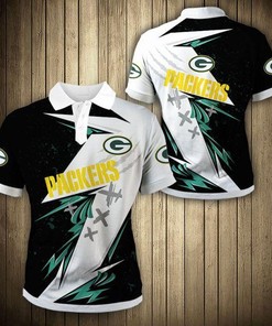 Graffiti Green Bay Packers Polo Shirt - Streetwear Fashion For Fans