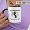 Grandpacorn Coffee Mug with Dabbing Unicorn Grandpa Design | Perfect Birthday Present for Grandfathers