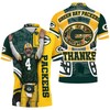 Green Bay Packers 2020 Nfc North Champions - Brett Favre Thanks Polo Shirt