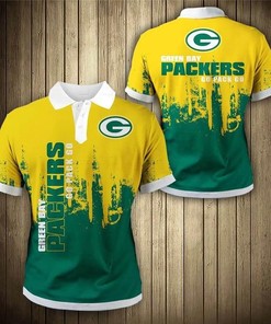 Green Bay Packers 3D Polo Shirt - Perfect Gift For Fans