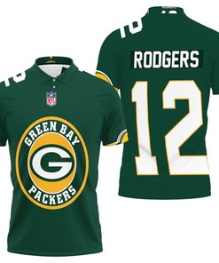 Green Bay Packers Aaron Rodgers 12 Classic Polo Shirt - Support Your Favorite Team