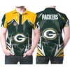 Green Bay Packers And Nfl Logo Mashup 3D Printed Polo Shirt - A Unique Fan Gift