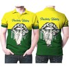 Green Bay Packers Hatter Shut The F Up Shhh Glitter Pattern Lips Fan Polo Shirt - A Unique Fan Gift