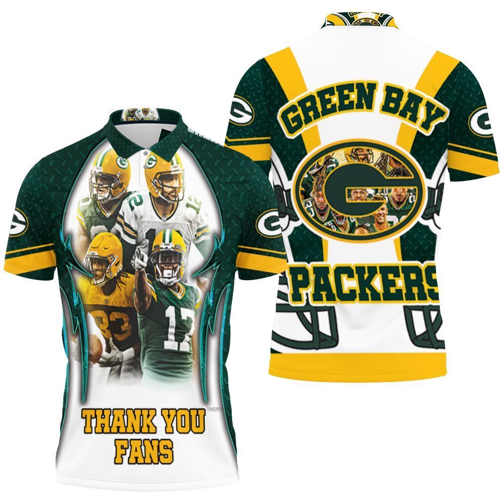 Personalized Green Bay Packers Polo Shirt, Packers Men's Polo #22