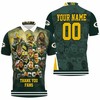Green Bay Packers Thank You Fans All Player Personalized Polo Shirt Hoodie - A Perfect Way To Show Your Appreciation