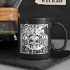Grimes Visionns Coffee Mug for Fans of Canadian Musician Grimms: Vintage Film Movie Mug with Quotes