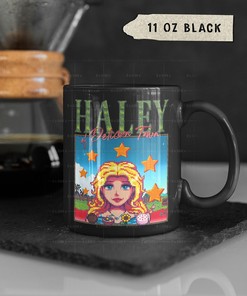 Haley Stardew Valley Character Coffee Mug for Fans of Virtual Farming and Harvest Moon RPGs