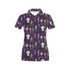 Halloween Print Design Women'S Polo Shirt - Creepy Zombie - Stand Out On Halloween With This Unique Zombie Polo Shirt