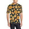 Halloween Pumpkin Pattern Print Design Polo Shirt For Fans - All Over Print Polo T-Shirt