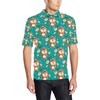 Hamster Pattern Polo Shirt - Fun For Animal Lovers