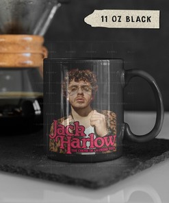 Hangout Mug for Fans of Rapper Hip Hop Jack Harlow: Movie Coffee Mug with Industry Baby Design and Doobie Style 90s
