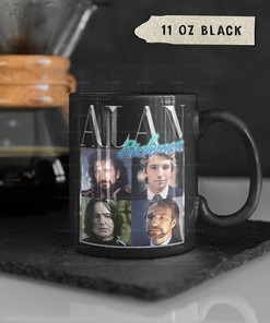 Hans Gruber Tribute Coffee Mug, Alan Rickman Homage Mug, Die Hard Nakatomi Plaza Mug, British Actors Cup
