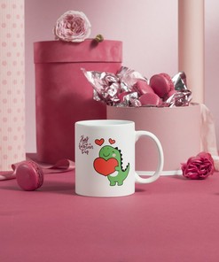 Happy Valentine's Day Mug - Couples Gift - Adorable Valentine Mug