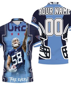 Harold Antonio Laudry 58 Titans' Fan Celebrate Your Team'S Victory With Afc South Champions 2021 Iii Polo Shirt