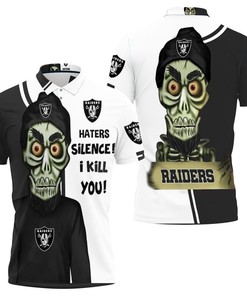 Haters I Kill You Personalized 3D Polo Shirt - Ideal Gift For Raiders Fans