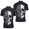 Hating Me Won'T Make You Pretty Skull Hoodie Polo Shirt - Ideal Gift For Skeptics