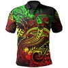 Hawaii Polynesian Tattoo Polo Shirt - Perfect For Art Fans