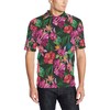 Hawaiian Flower Men'S Polo Shirt - Great For Flower Lovers