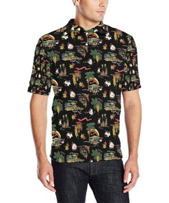Hawaiian Island Themed Polo Shirt - Must-Have For Vacation Lovers