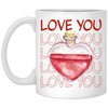 Heart Valentine Mug - Valentine For Her - Romantic Valentine Gift - Valentines Day Mug Ideas