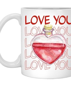 Heart Valentine Mug - Valentine For Her - Romantic Valentine Gift - Valentines Day Mug Ideas