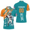 Hip Hop Skull Dolphins 3D Polo Shirt - Perfect For Fans With Street Style
