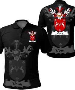 History Buff'S Favorite - Udny Family Crest Golf Polo Shirt