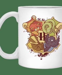 Hogwarst Mug Set, Best Gift for Friends or Lovers with Love Quotes