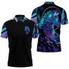 Holographic Wolf 3D All Over Print Polo Shirt - Must-Have For Wolf Fans