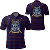 Home Modern Tartan Golf Shirt - For Fans Of Scottish Fashion