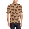 Horse Print Pattern Men'S Polo Shirt - Gift For Fans With Polo Collar