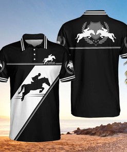 Horse Racing Polo Shirt - Perfect Gift For Fans - Athleisure T-Shirt