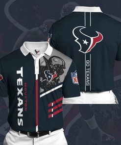 Houston Texans Personalized No37 3D All Over Print Polo Shirt For Fans
