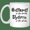 Hufflepuff Streets Mug Set, Best Gift for Friends or Lovers with Love Quotes