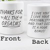 Humorous Fiance Gift for Him - Boyfriend Valentine Mug - Personalised Coffee Cup