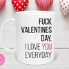 I Love You Everyday Valentine's Day Mug for Him or Her - Romantic Coffee Cup with Love Quote
