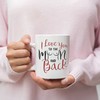 I Love You To The Moon And Back Valentines Mug Set - Naughty Valentines Mug - Funny Gift For Valentine