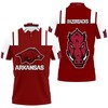 Ideal Gift For Razorbacks Fans With Ncaa 3D Polo Shirt