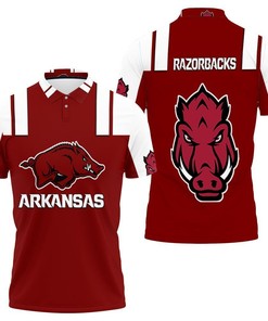 Ideal Gift For Razorbacks Fans With Ncaa 3D Polo Shirt