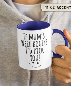 If Mum Coffee Mug | Funny Sarcastical Cup Mothers Day Funny Gift Ceramic | Moving Mug Gift | Best Mom Ever