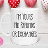 I'm All Valentine Mug for Girlfriend or Boyfriend - Romantic Heart Coffee Cup for Valentines Day