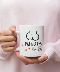 I'm Nuts For You Valentine's Mug: A Playful Cup That Will Delight Her This Valentine's Day