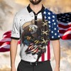 Independence Day Eagle Veteran Polo Shirt - A Patriotic Way To Show Your Appreciation For Veterans