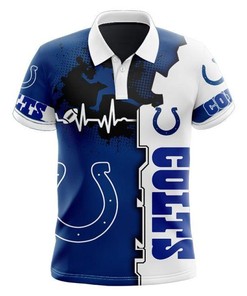 Indianapolis Colts Beating Curve Polo Shirt - Gift For Fans